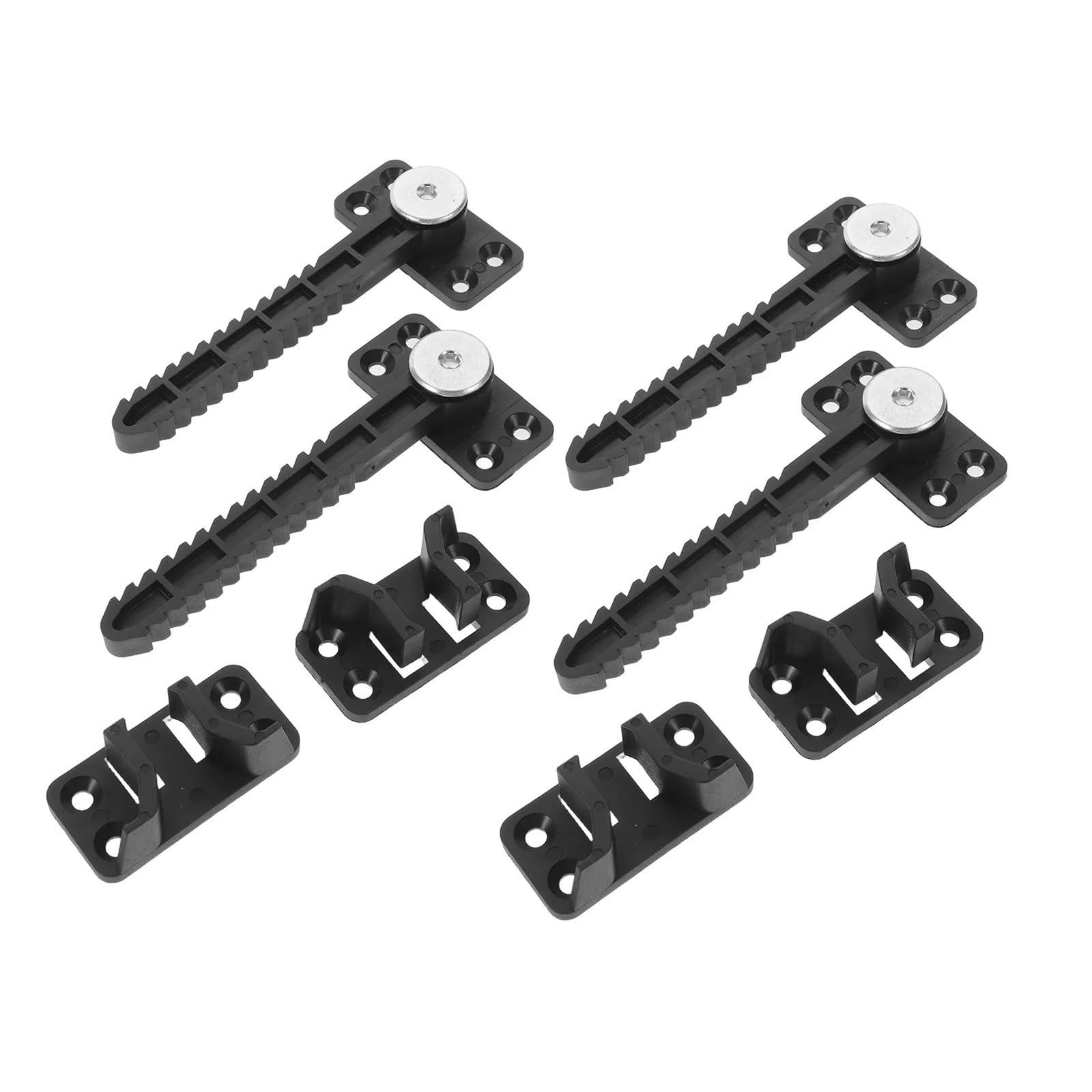 Hzomif Sectional Couch Connectors 8Pcs Plastic Serrated Sofa Joint Snap Fixing Brackets Furniture Repair