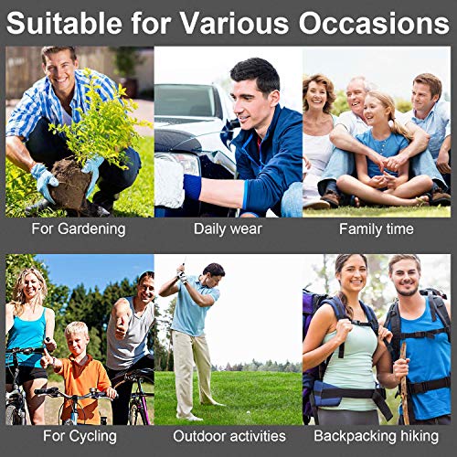 Jasgood Nylon Outdoors Hiking Unisex Belt Tactical Gun Belt Police Duty Belt With 2 Plastic Nickel Free Buckle,1-2 Black 2-Pant Size Below 43" #TOP4