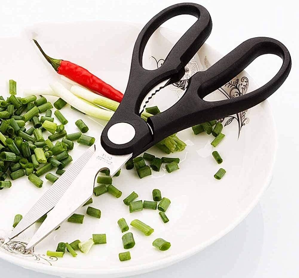 Kitchen Scissors Kitchen Shears Stainless Steel Poultry Kitchen Scissor Nutcracker Bottle Opener Bone Cutter Cook Tool Poultry Shears