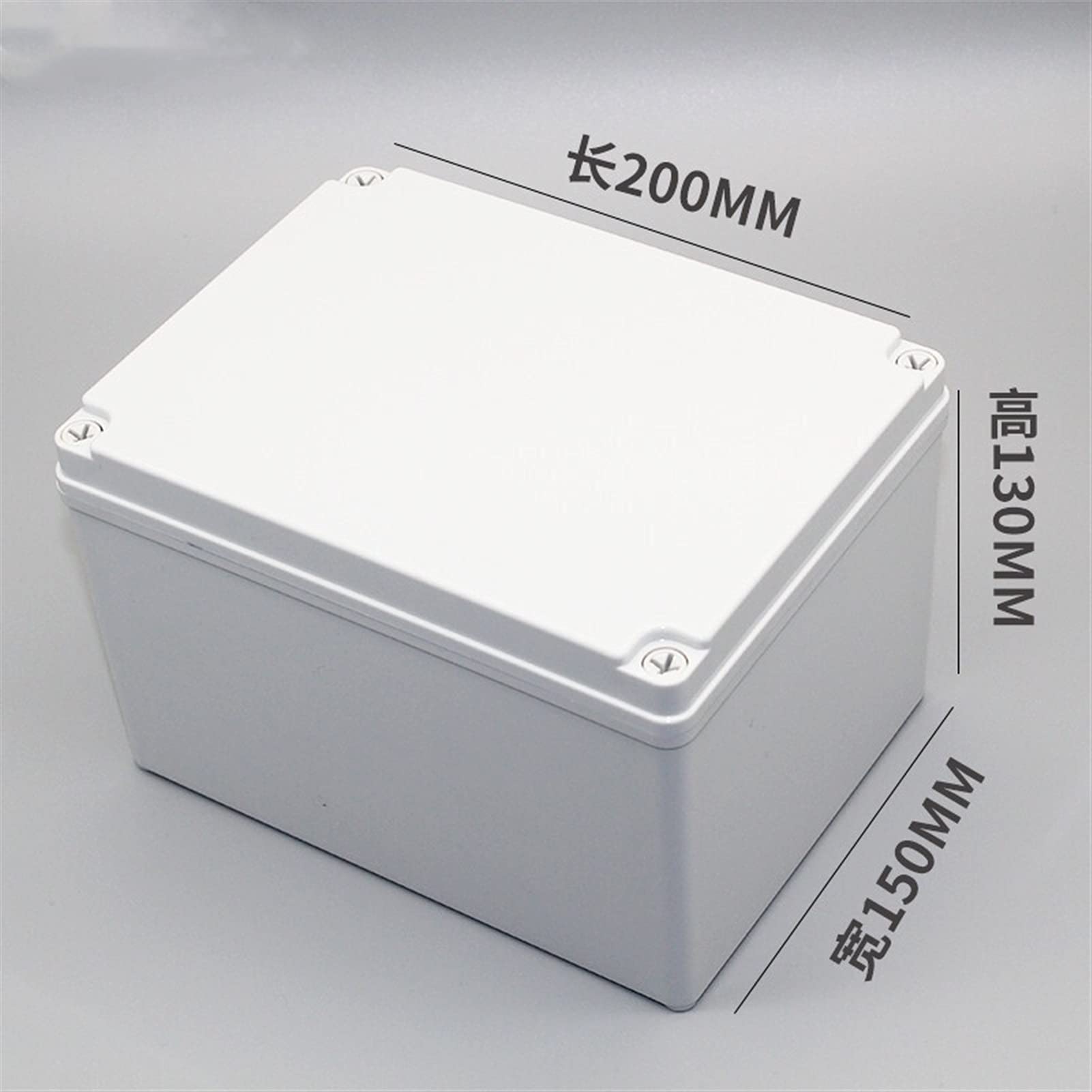 Abzweigkasten, 1 stücke Große wasserdichte Kunststoffbox, 200 * 150 * 100mm Transparente Abdeckung Elektronische Anschlussgehäuse 200 * 200 * 130mm IP67 Projektkoffer