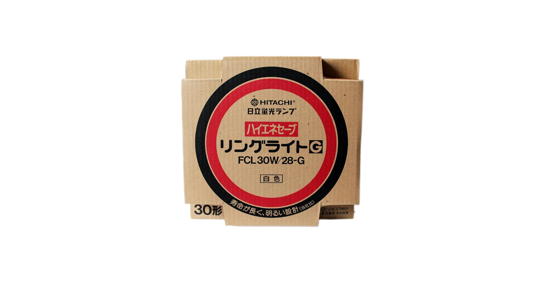 Amazon | 日立 丸形蛍光灯 30形 FCL30W/28-G 白色 日本製