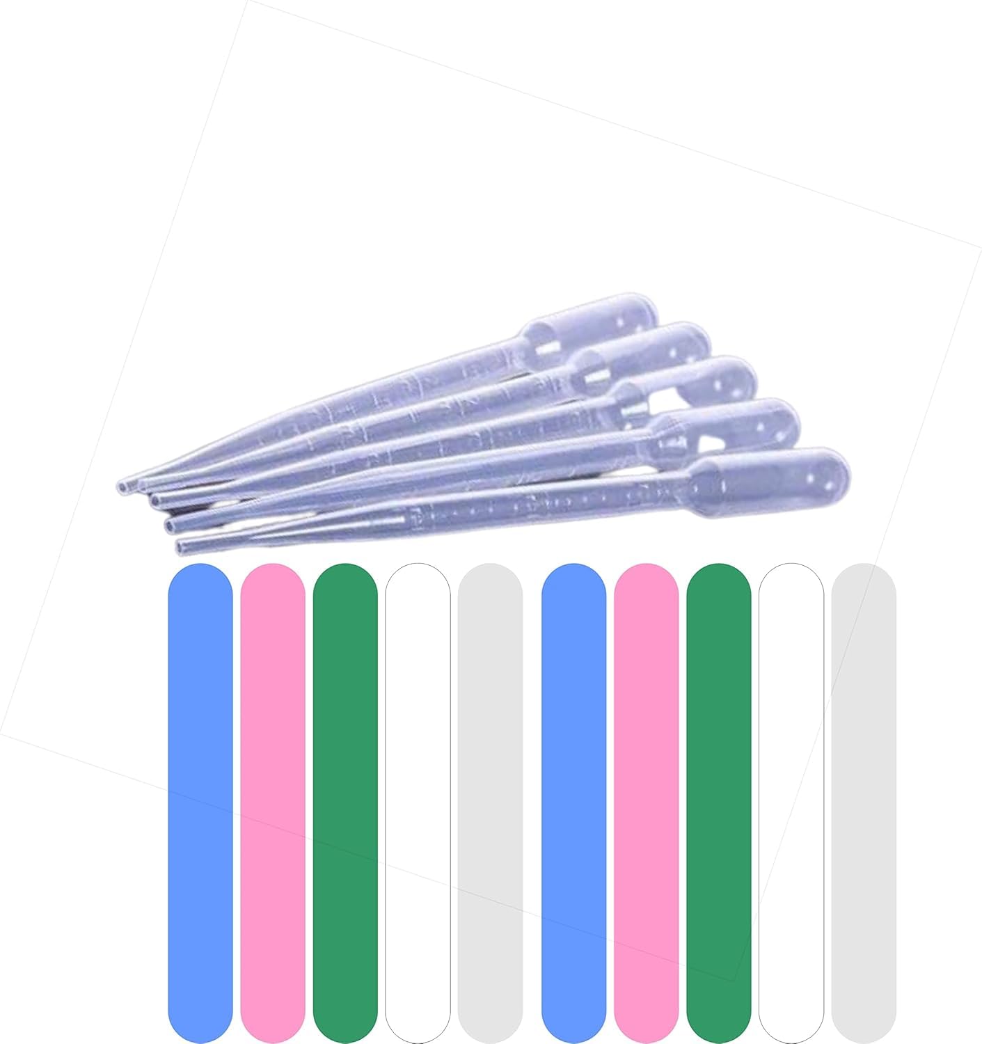 53 Arts Resin Mixing Sticks and Droppers Set – 10 Strips and 5 Droppers for Easy Crafting-picture-34