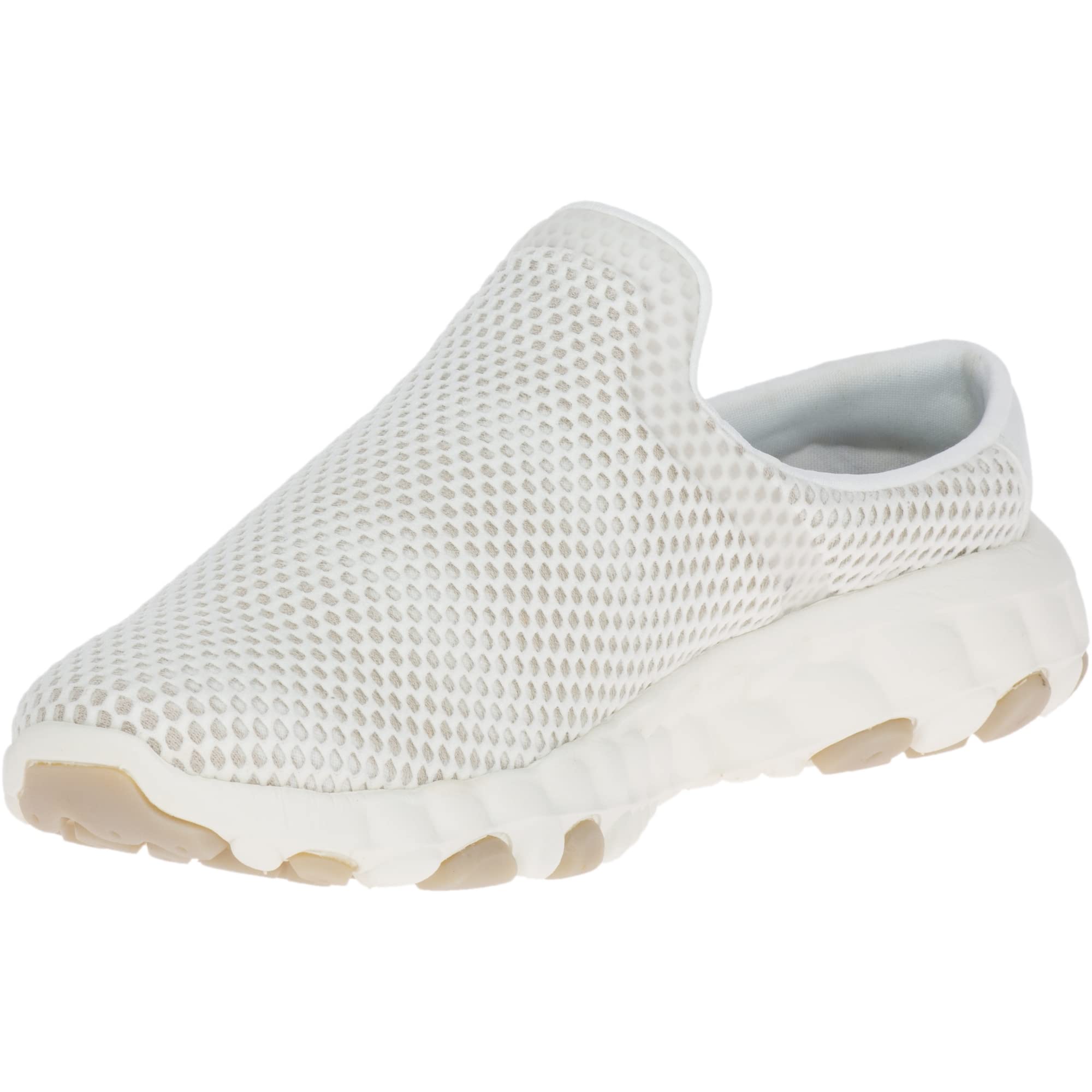 Merrell Women's Bora Slide Vent Moccasin, White,