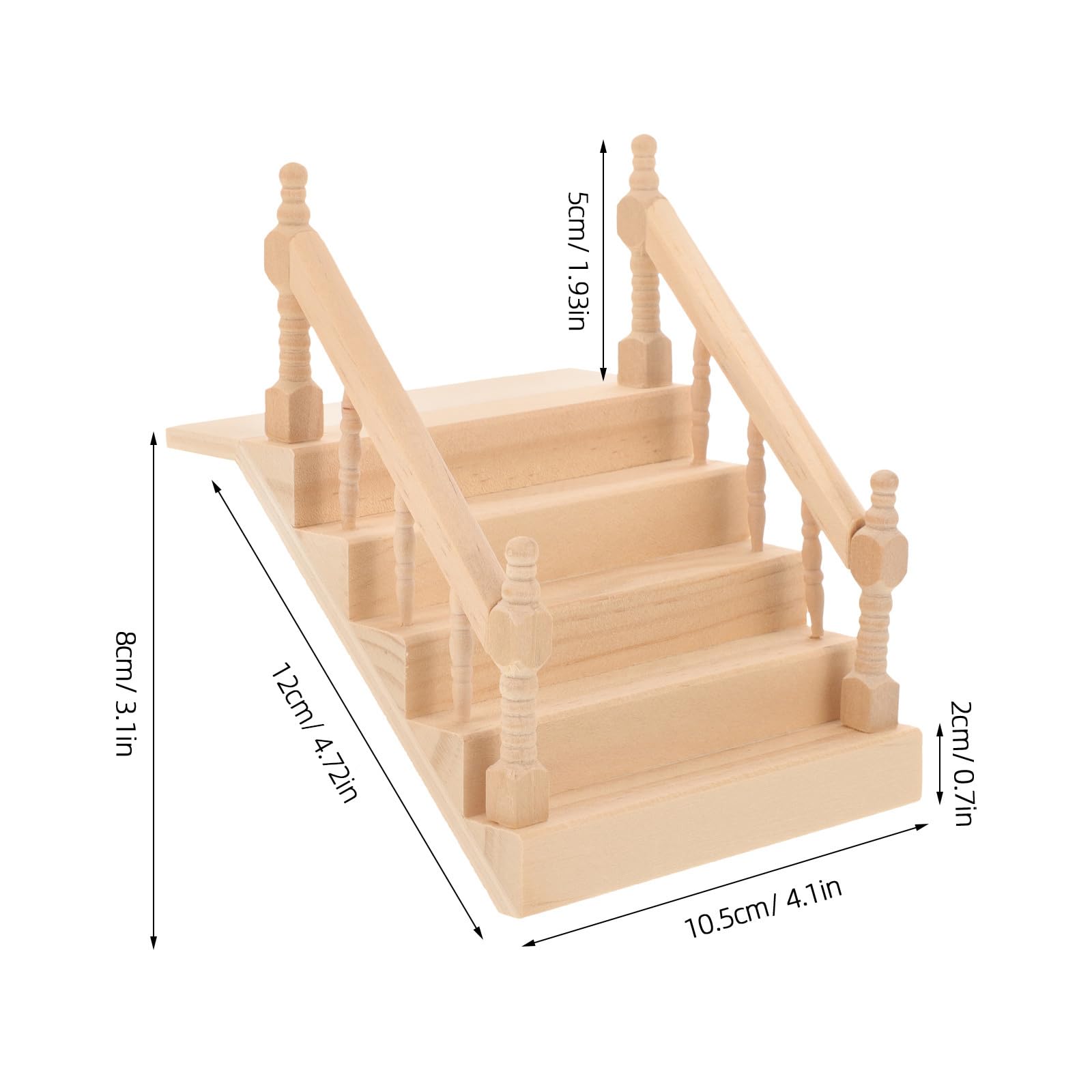 Amazon.com: Angoily Dollhouse Stairs, Ladder Miniature Accessories