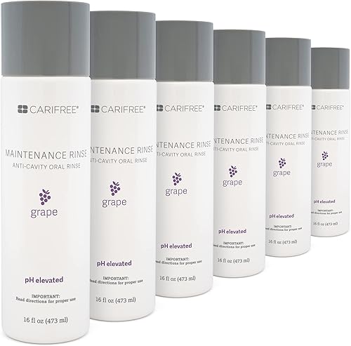 CariFree Enjuague de mantenimiento (uva) enjuague bucal con flúor  Cuidado bucal anticaries recomendado por dentistas  Xilitol  Neutraliza el pH disponible en Yaxa Venezuela