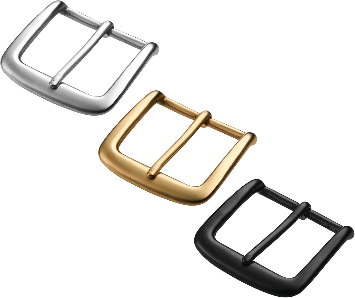 JAY-PEE Replacement Garrison Belt Buckle 1-1/2 Inch Heavy Duty Solid Brass Buckles