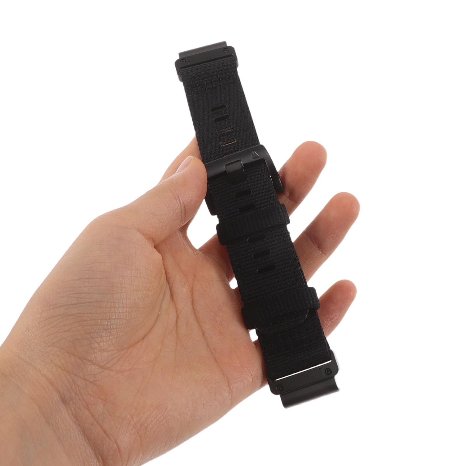 Cinturino in Nylon a Sgancio Rapido 20Mm Nero per Orologio Cinturino Leggero Uomo e Donna Ricambio Versatile per Uso Quotidiano e Sportivo