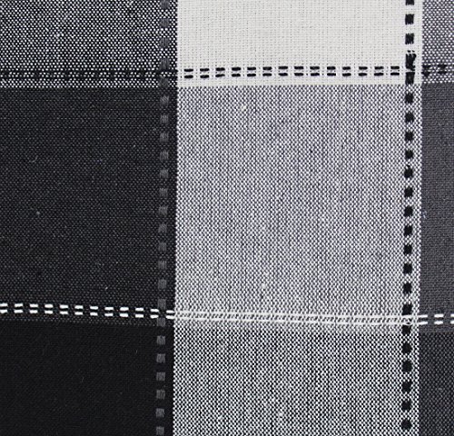 Image of AIRWILL Cotton Jacquard Dobby Checks with Multicolor Combos of 4 /6 Seater Tablecloth, Sized 140cm Width and 140cm Length