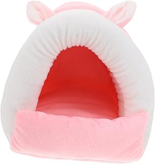 CRILSTYLEO 1Pc Ninho De Hamster Cama De Hamster Casa Cobaia Esconderijo Hamster Cama Quente Rede De Pelúcia Gaiola De Hamster Acessórios Chinchila Rede Hamster Caverna Quente Hamster Ninho