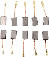 Lot de 10 balais de charbon de 14 mm x 9 mm x 6 mm pour moteurs électriques, compatibles avec scies circulaires, perceuses, meuleuses d'angle, marteau