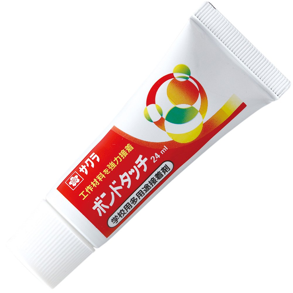 【在庫処分】サクラクレパス 多用途接着剤 ボンドタッチ 24ml BT24ML( サクラクレパス ボンドタッチ 24ml（フック） BT24ML-P 多用途 水溶性