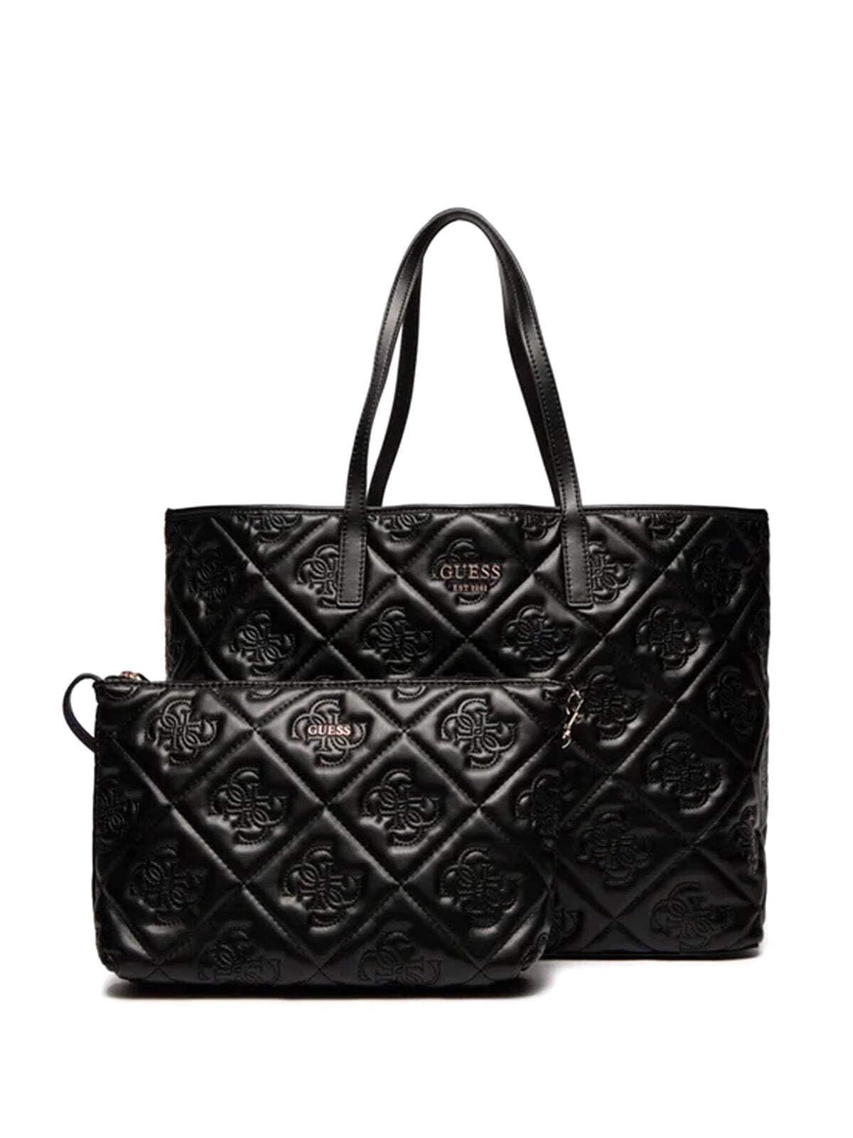 GUESS Vikky II Large 2 In 1 Tote Bag L Black