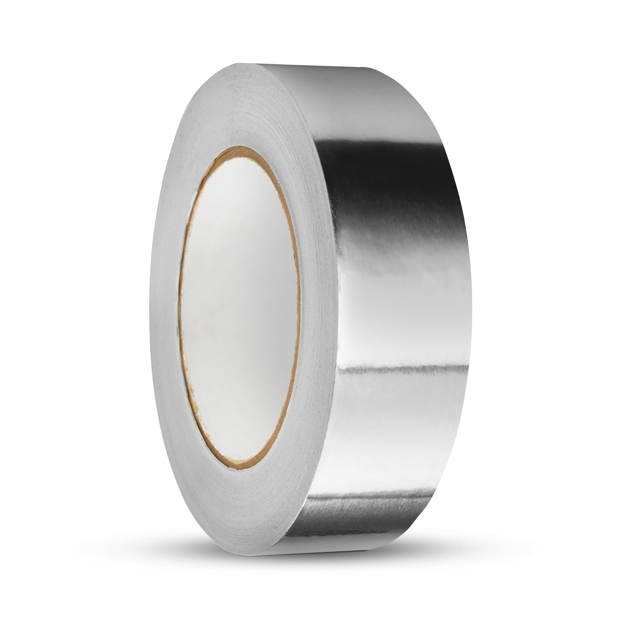 Simplz Aluminium Foil Tape 48mm x 45m, Heavy Duty Silver Self Adhesive Aluminium Tape, Waterproof Heat Resistant Foil Tape for Ducting, HVAC, Insulation, Sealing and Pipe Repairs