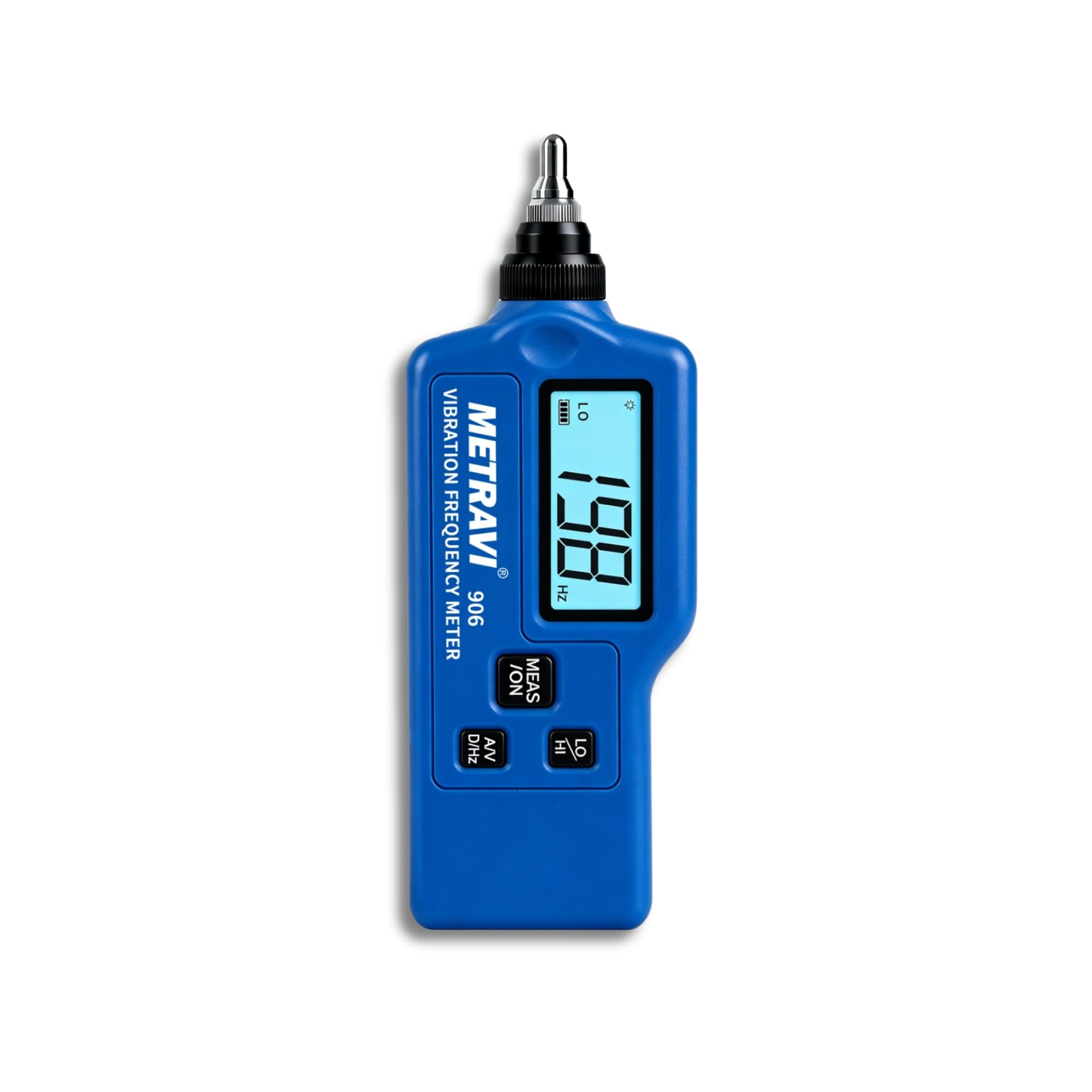 Metravi 906 Vibration Frequency Meter with long and short probes-image-33