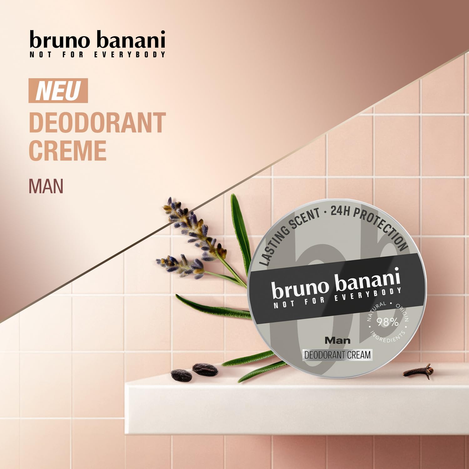 Bruno Banani Deo Creme Dezodorant, 40 ml