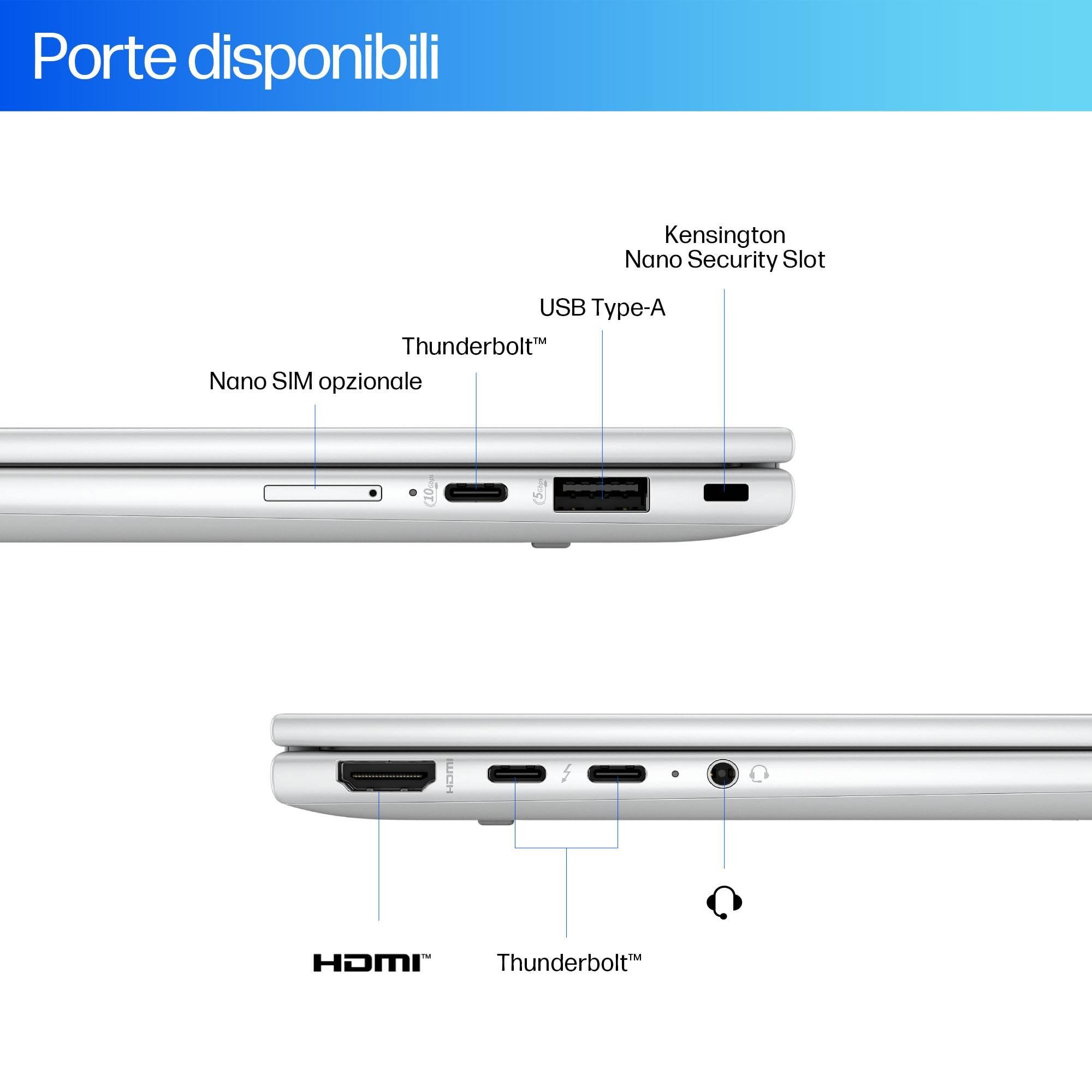 HP EliteBook X Flip G1i Convertible Intel Core Ultra 7 258V Intel Evo Edition AI PC 32GB RAM 1TB SSD 14" 2.5K 120Hz Windows 11 Pro