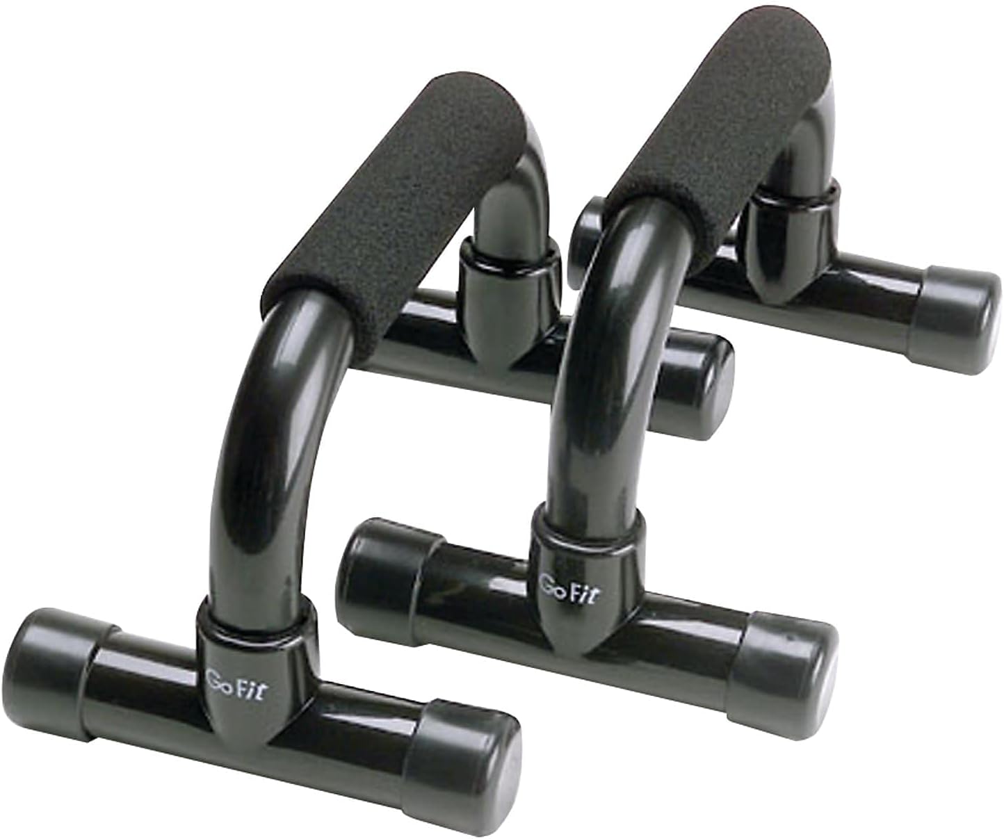 Portable, Comfortable Push Up Bars - GoFit Workout Stands with Ergonamic Handles for Floor Workouts,Black