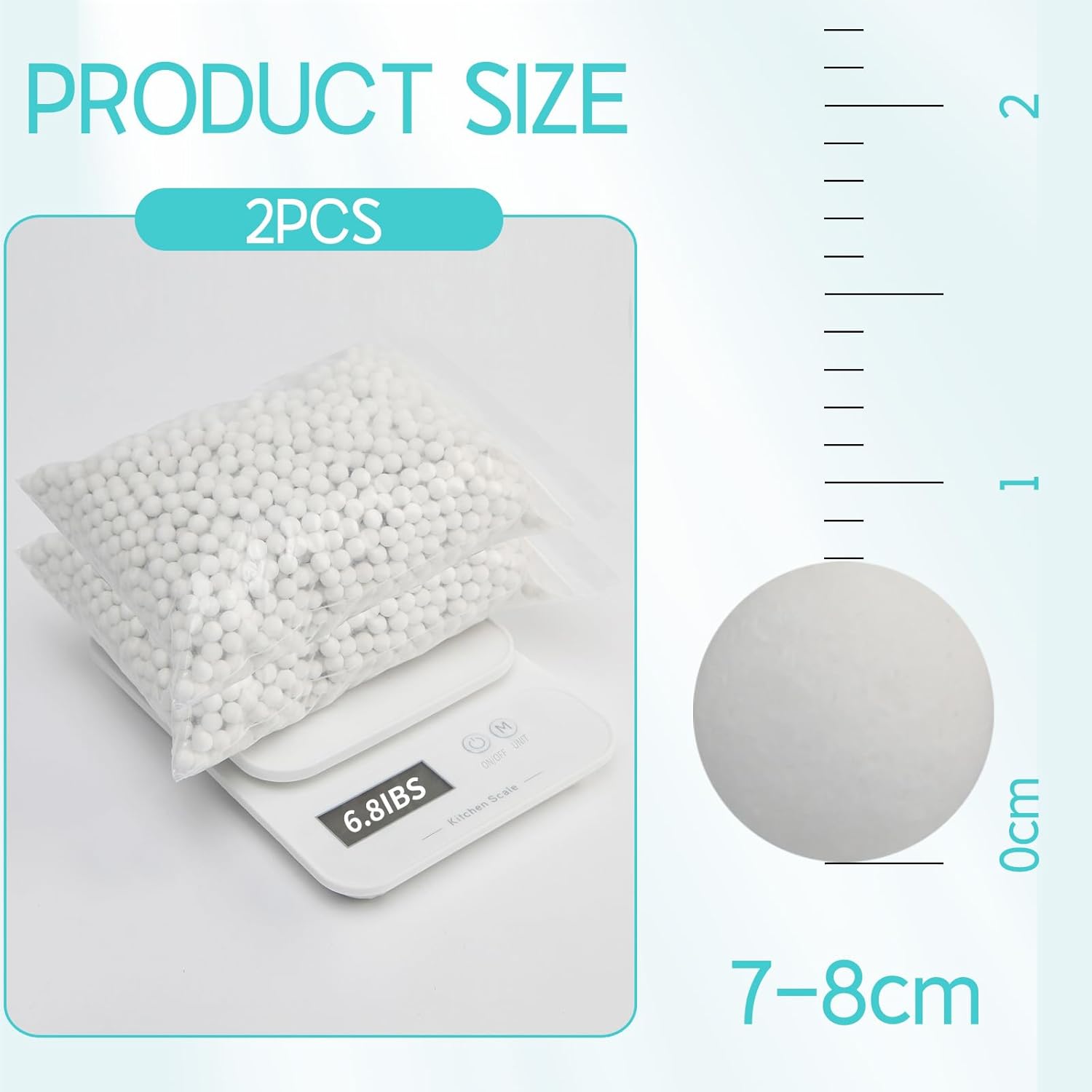 Condensate Neutralizer（2 Packs 7.1 Lbs） Compatible with Rinnai Navien Rheem A. O. Smith tankless Water Heater Condensate Neutralizer，7-8mm condensate Neutralizer kit Pellets,condensate Pump Tablets