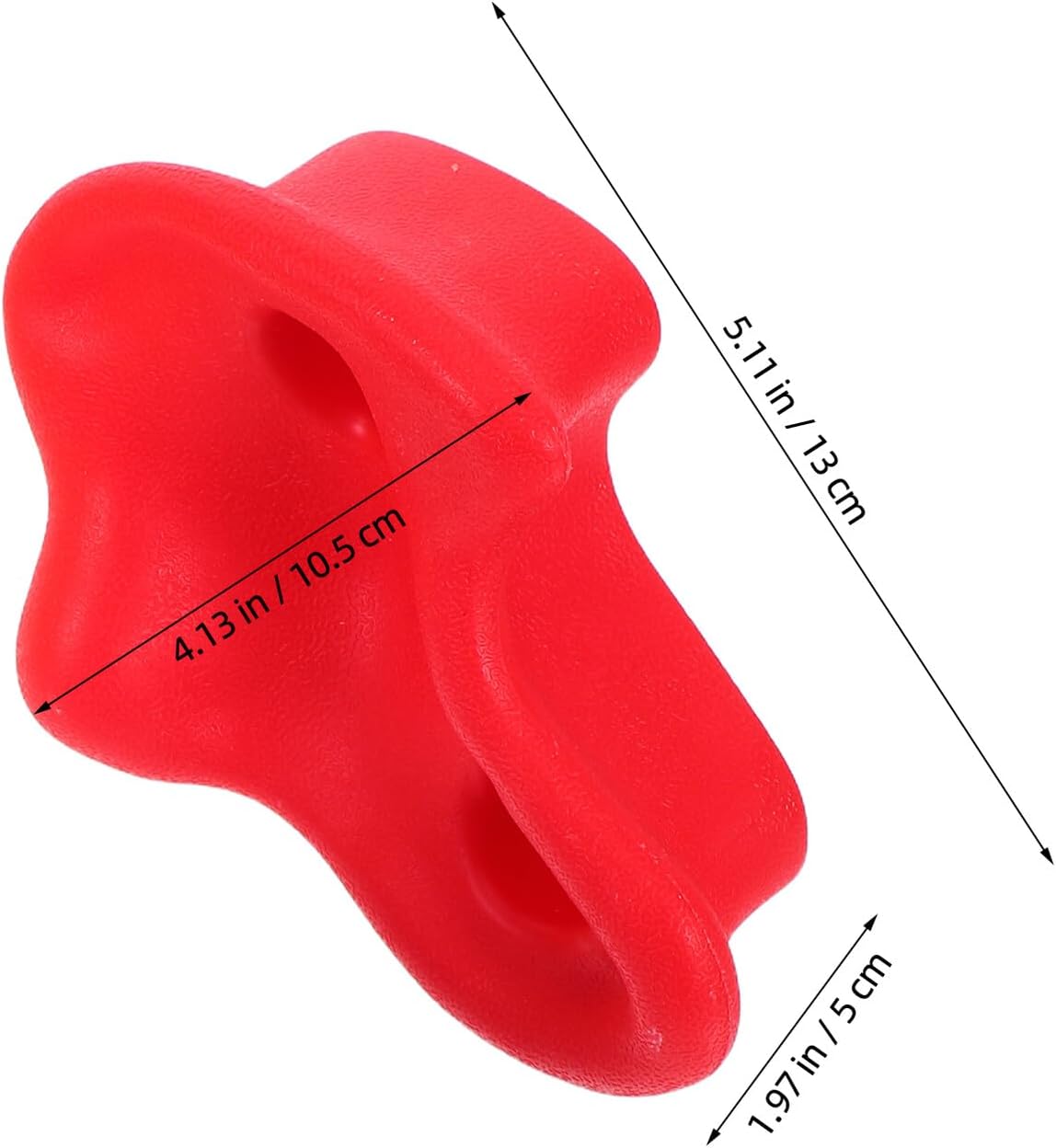 VICASKY 6pcs Climbing Wall Holds Set Thickened Indoor Outdoor Rock Climbing Grips for Playground with Screws for Backyard Climber