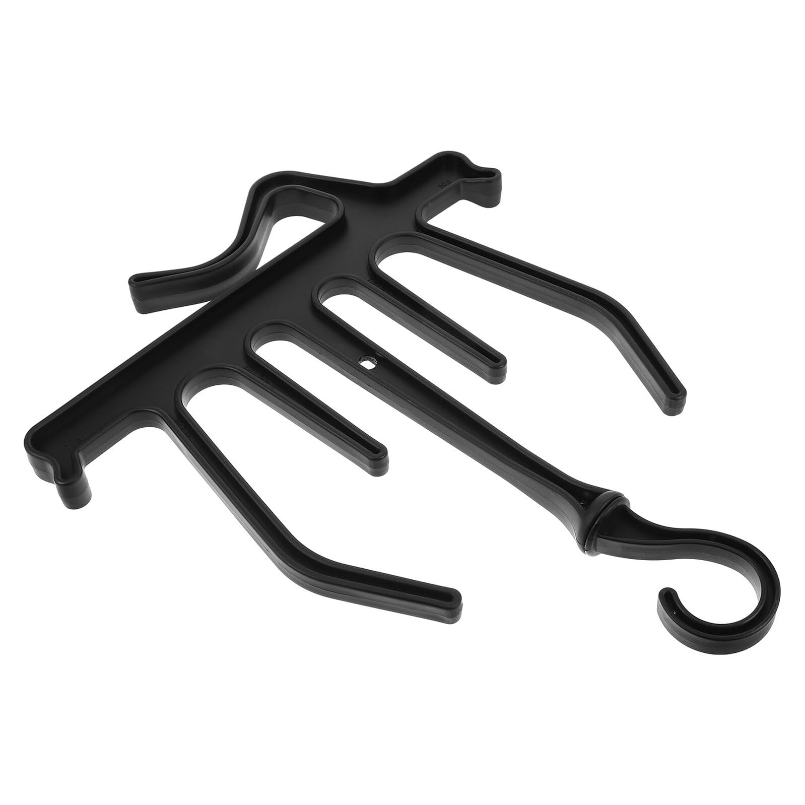 Percha de plástico antideslizante para trajes de buceo, estante ventilado de secado rápido para trajes de neopreno y trajes secos, almacenamiento de equipo de buceo, resistente al agua de mar, ideal