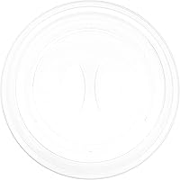 Vista 4 de Nordic Ware - Cubierta para salpicaduras de microondas de plástico sin BPA y sin melamina, 25.4 cm (paquete de 2), transparente