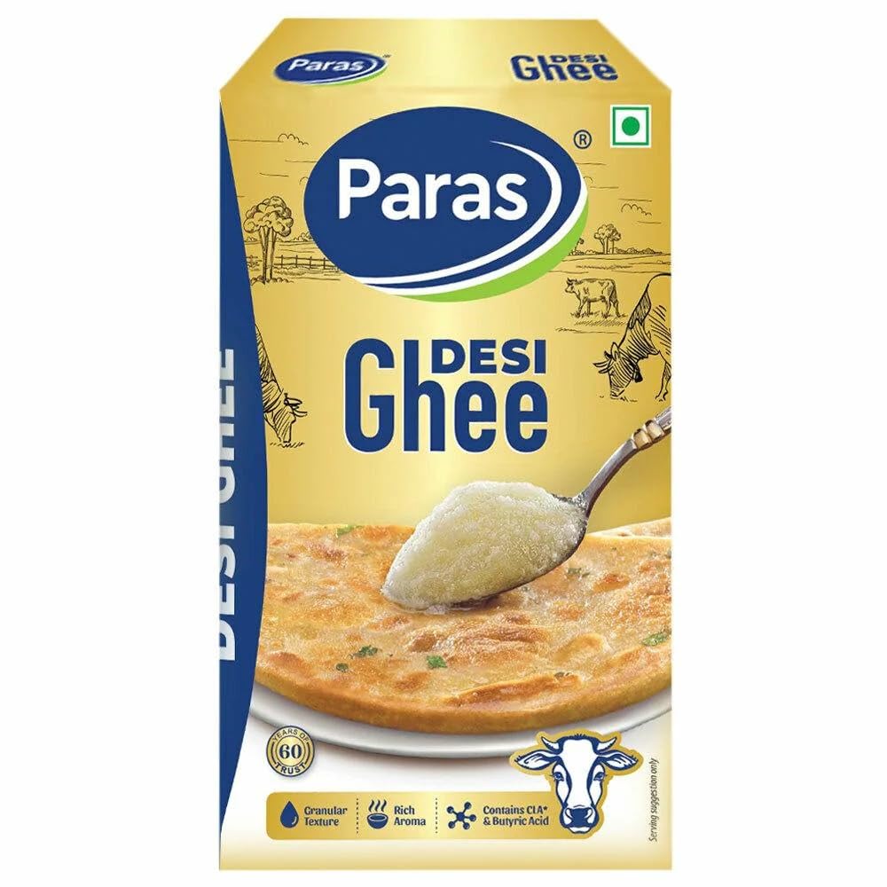 Paras Desi Ghee, 900 ml Tetra Pack