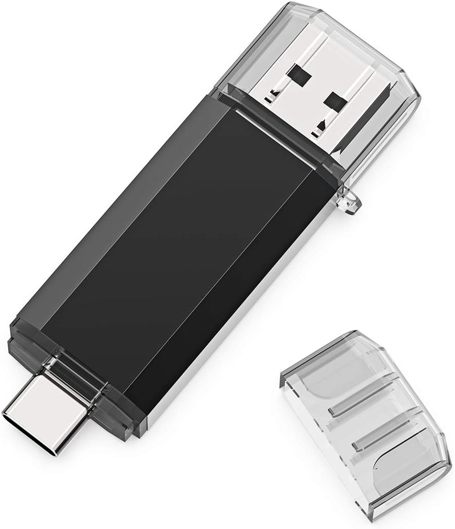 USB C Flash Drive Type C, VICFUN USB Memory Stick 128GB USB 3.0 and USB C OTG 2 in 1 128GB USB Stick Thumb Drive for USB-C Device Smartphones,Compter