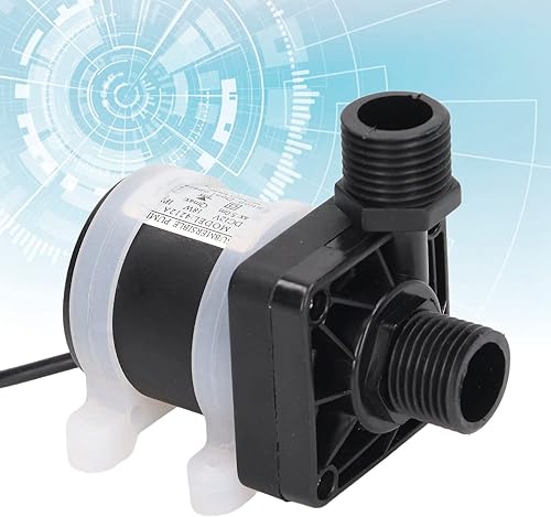 Miniatura 3 de Bomba sumergible pequeña Bomba de agua de fuente silenciosa Bomba de agua compacta Motor CC sin escobillas Rendimiento seguro y estable Ahorro de
