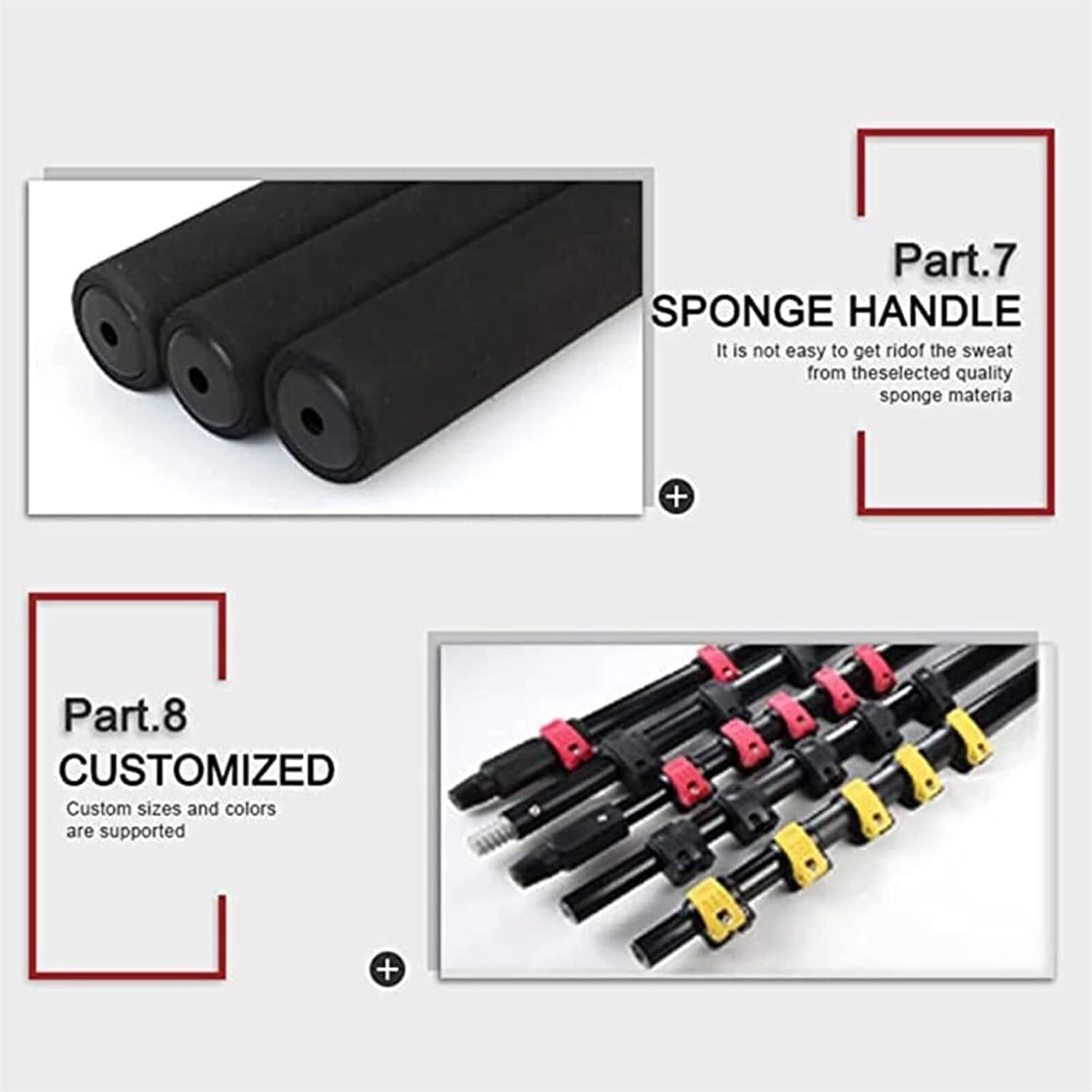 Telescopic Tree Saw, Pole Pruning Saw, Telescopic Pole Saw, with Telescopic Handle and Cutting Capacity, Extendable Tree High Branch Pruner Cutter Saw(5.4m)