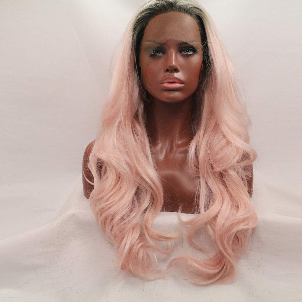 Amazon.com: Pkfinrd Fashion Natural Short Hair Wig Big Wave  display picture 1