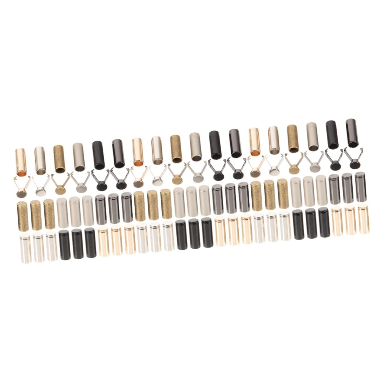 Cordons de Serrage Embouts en Métal pour Accessoires de Couture et Mercerie