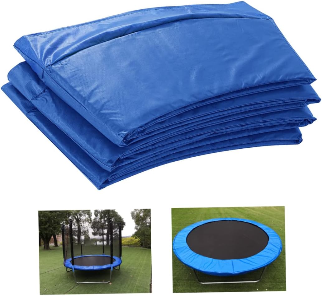 Trampoline Spring Cover, 6 Ft Waterproof Trampoline Pad Replacement Cover Protective Replacement Parts for Safety Blue