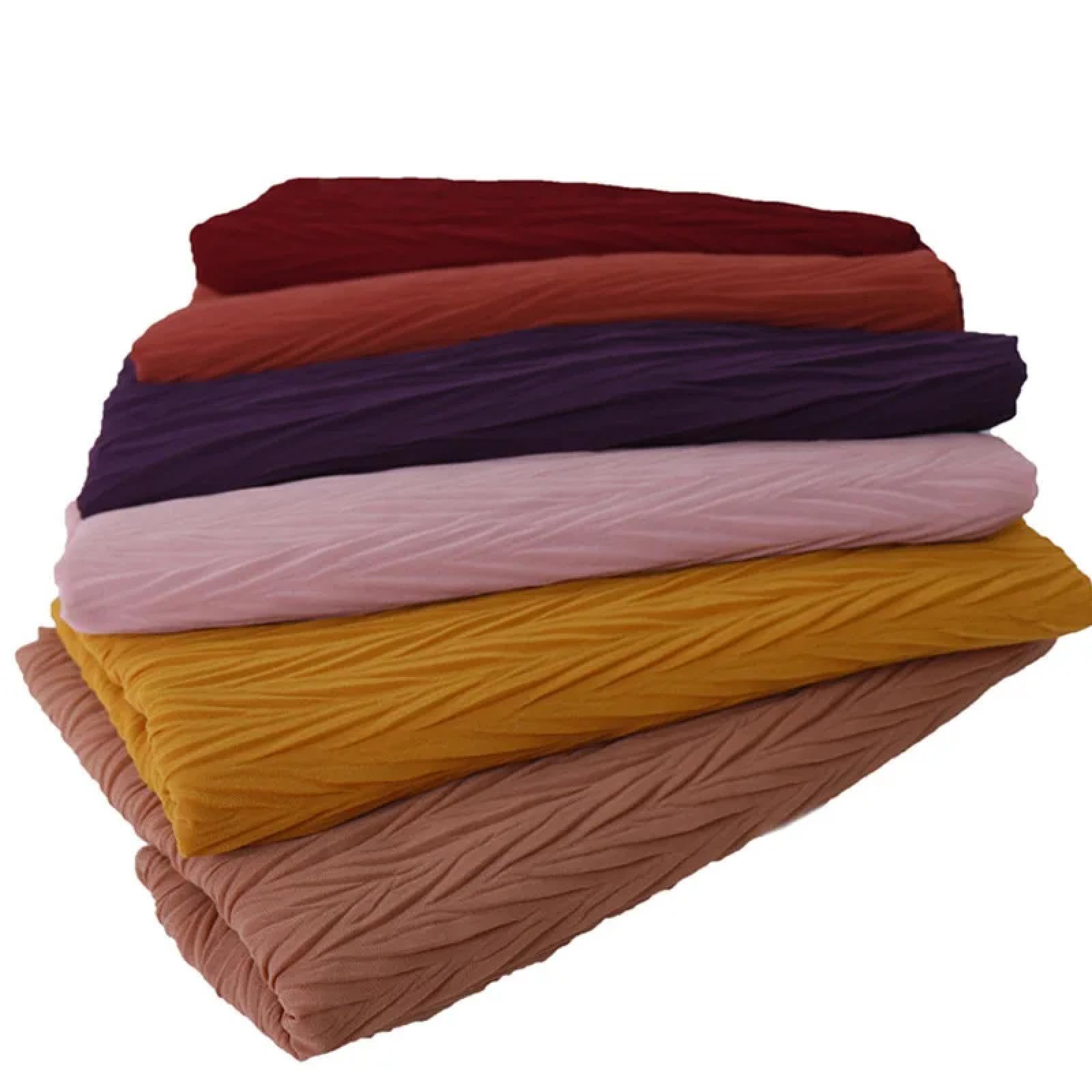Schals Damen Tücher Halstuch Scarf Schal Frauen Falten Sonnenschutz Schals Weiche Dünne Foulard Weibliche Wickeltücher