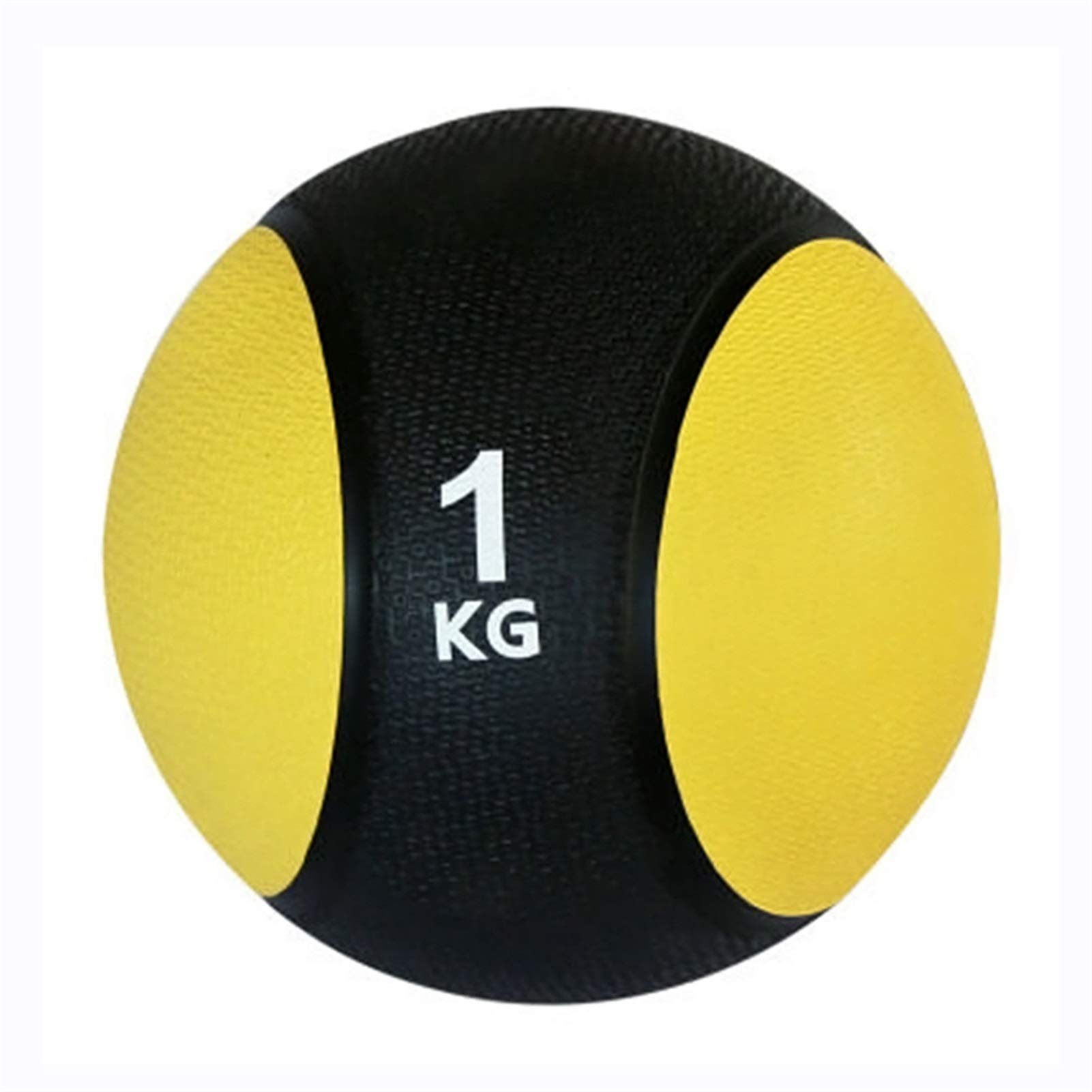 Medicine Ball AGYH Training Ball For Adult Fitness, Home Aerobic Exercise Arm Training Solid Rubber Bouncy Ball, 1KG/2KG/3KG/4KG/5KG/6KG/7KG/8KG/9KG/10KG (Size : 1KG)