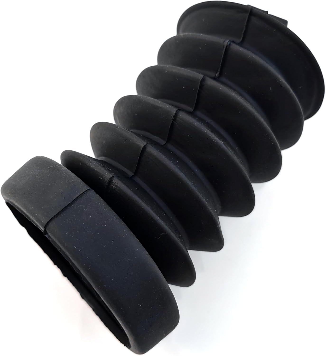 1Pair Rear Rubber Shock Absorber Fork Cover Boot for Harley Touring FLHR FLHT FLHX