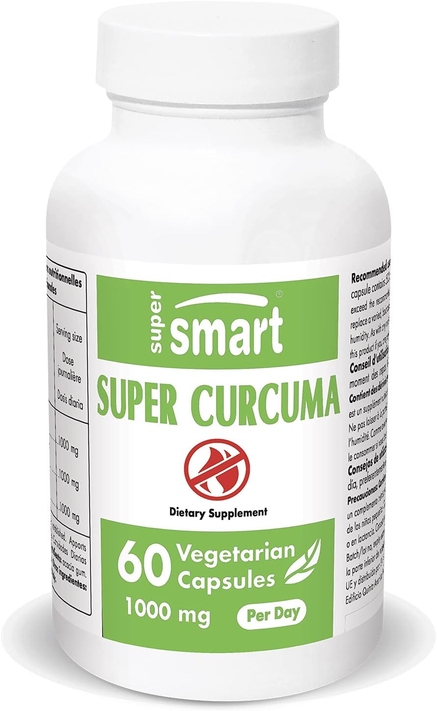 Supersmart Super Curcuma 1000 mg Per Day (Meriva