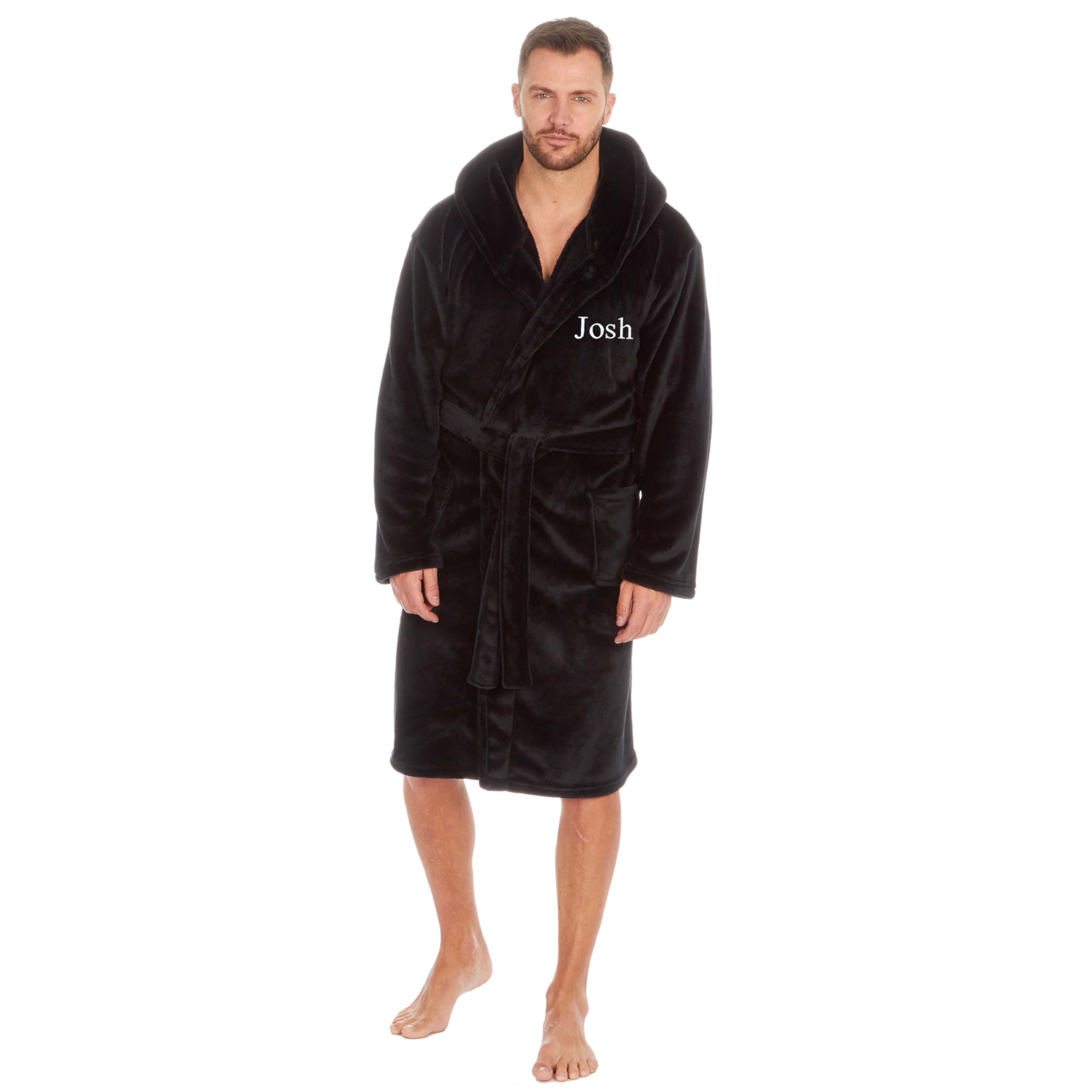 knee length dresses for ladies Men's Bathrobe