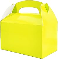 Vista 17 de The Dreidel Company Paquete de 12 Cajas de Golosinas Negras con Forma de Tejado, Caja de Dulces de Favor para Cumpleaños de Niños, Cajas de Dulces