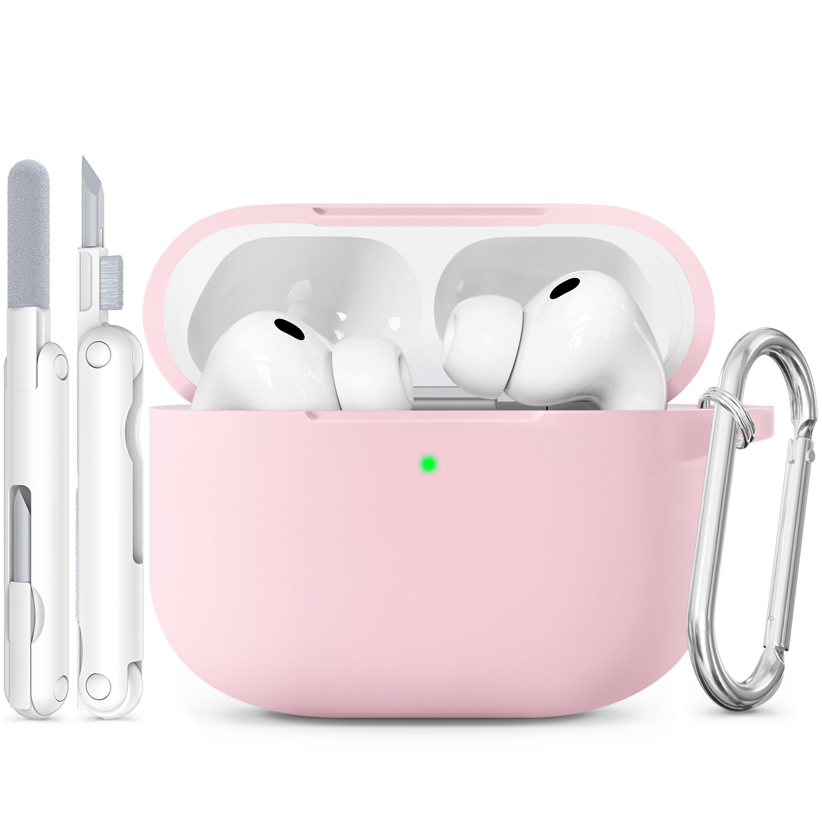 TNSNK for AirPods Pro 3 Case 2025 Cute Soft Silicone Case Compatible with Apple Airpods Pro 3rd Generation