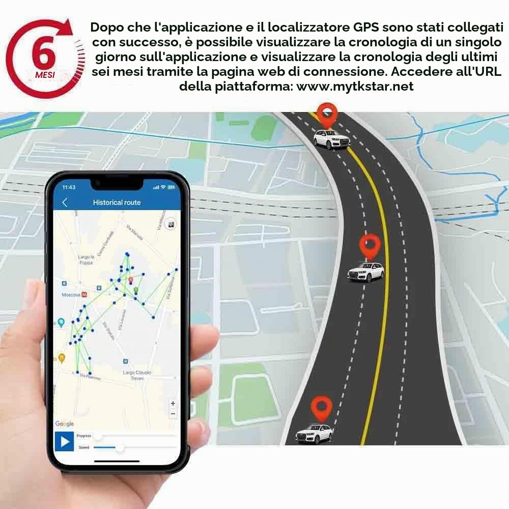 Mini 4G Localizzatore per Auto per Il Tuo Veicolo Micro Localizzatore GPS con Carta SIM Impermeabile Magnetica Nascosto In Tempo Reale Dispositivo Di Localizzazione GPS Per Auto E Bambini Anziani