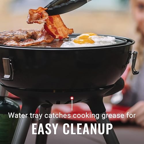 Miniatura 6 de Coleman 4-in-1 Portable Propane Grill with 4 Cooking Attachments, GrillStoveGriddleWok with 7000 BTUs of Power for Grilling, Tailgating, Camping,