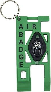 Air badge O2 tank key, ETT wedge, Light. (Respiratory Therapist, Nurse, Paramedic, EMT,)