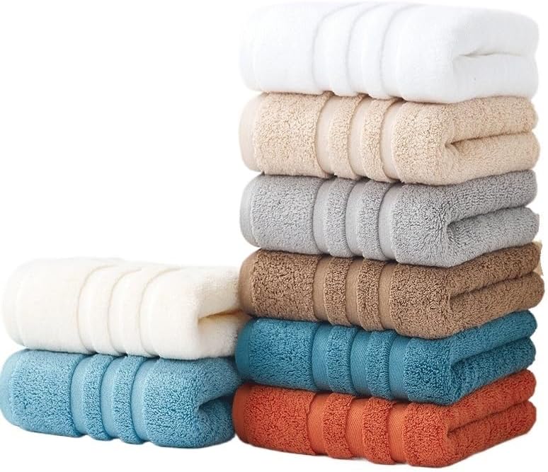 Long Thick Plain Adult Bath Towel