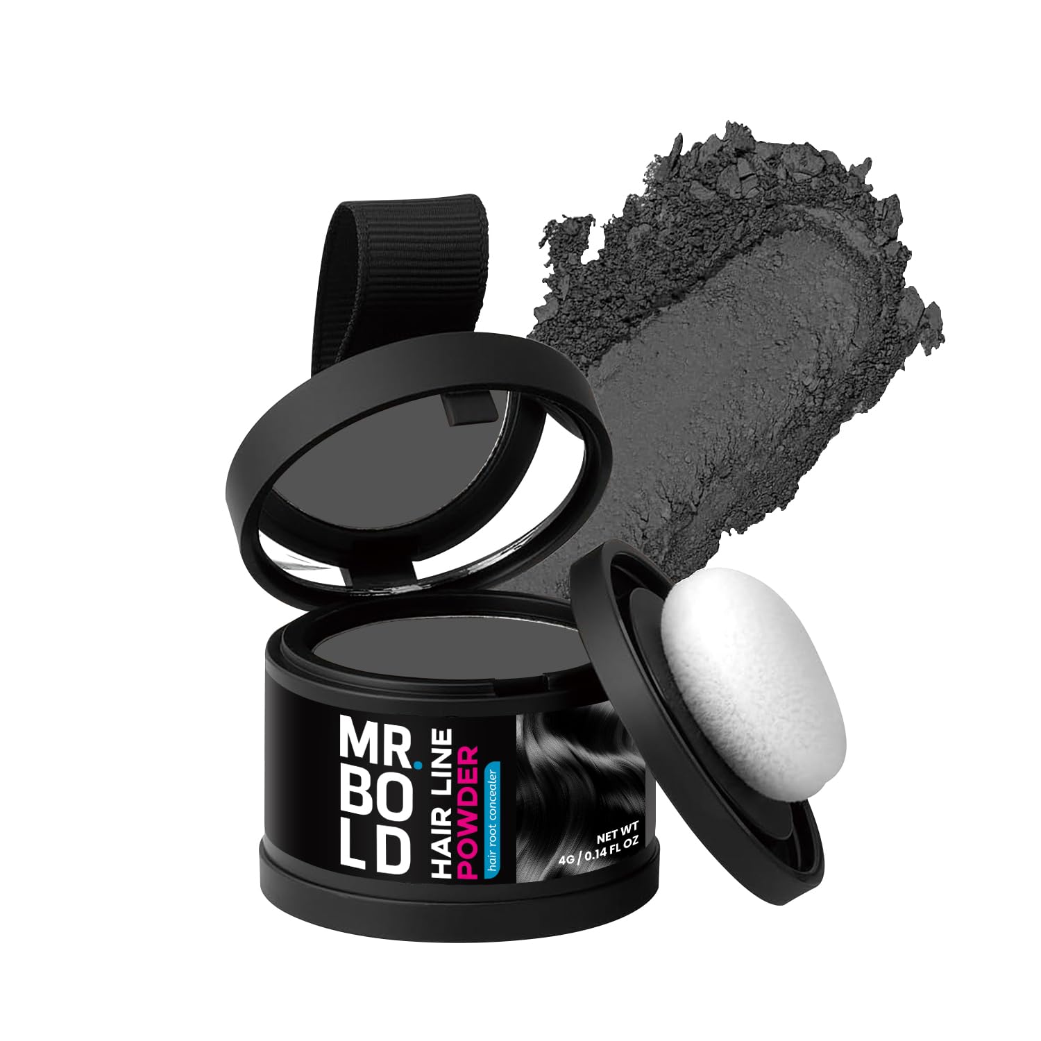 Mr Bold Hairline Powder, Instantly Hair Color Shadow Cover Gray Hair Root