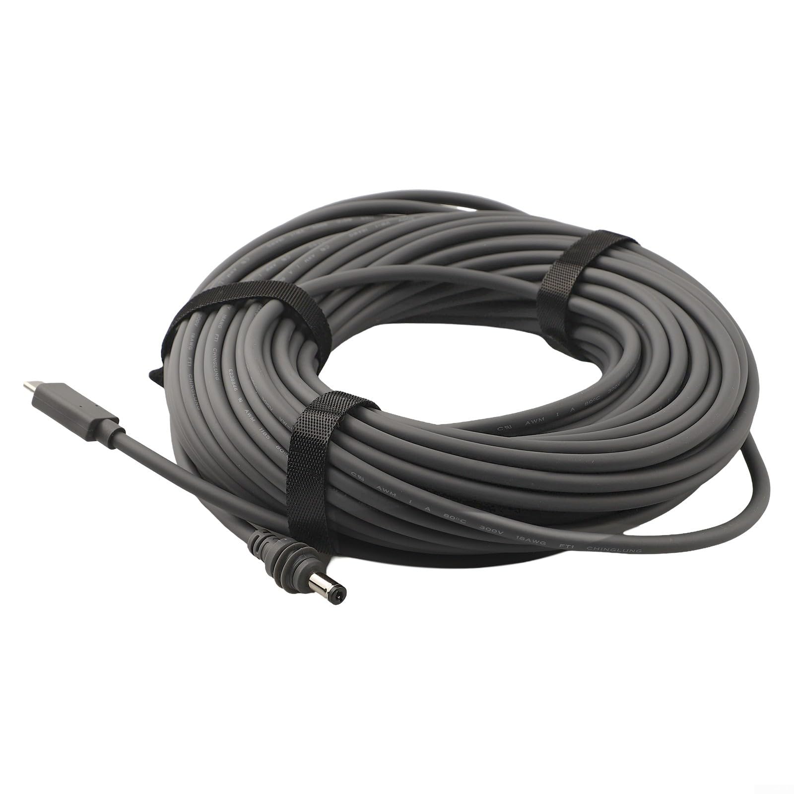 TPE - Cavo USB C a DC, 15 m, impermeabile IP68 (20 metri) | Uscita da 100 W, lunghezza per Starlink per mini compatibile, ricarica rapida, uso flessibile