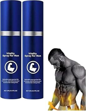ErectBoost Vital Spray for Men, Erect Boost Spray for Men, Quickly Enhance Male Charm, Maintain Lasting Vitality, Fast-Acting Results, Improve The Quality of Love 2 Pcs