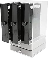 Vista 9 de Betued Acrylic Earring Holder, Drawer Type Ear Studs Storage Box, Drawer is designed to keep away from dust and winding durable and easy to clean