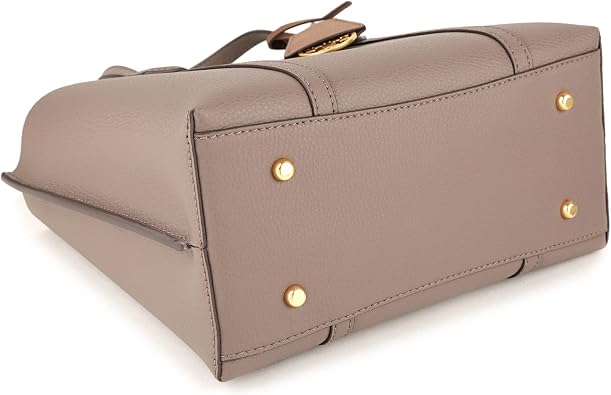 Tory Burch 81928 093 Small Triple Complete Tote Bag, Brown Gray