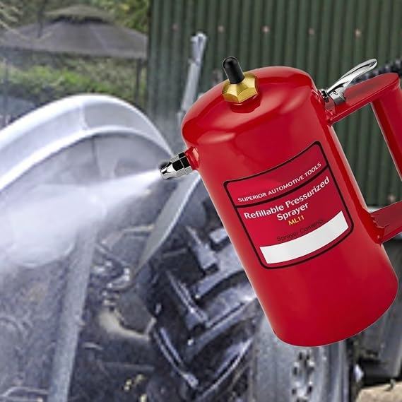 NEW! Fits Maddox 32 oz Refillable Pressurized Sprayer 80-150 PSI Pressure Spray Cleaners, Degreasers, Penetrating Oils, Solvents. Deep Clean, Degrease, Lubricate Cars, Trucks, Tractors, Farm Equipment