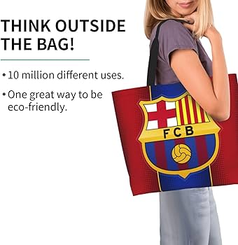 Amazon.co.jp: トートバッグ FCバルセロナ ショッピングバッグ